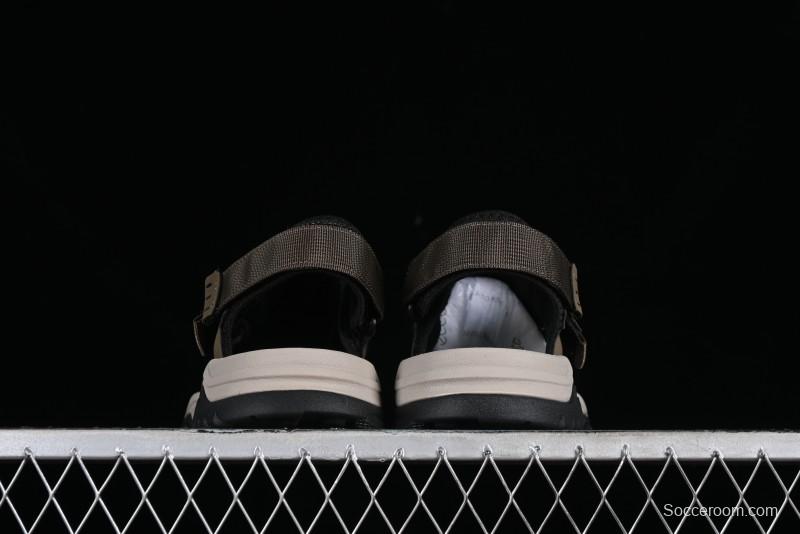 Ecco Offroad Series 2024 Summer New Casual Men's Sandals with Soft Leather Upper and Mesh - 63131501002