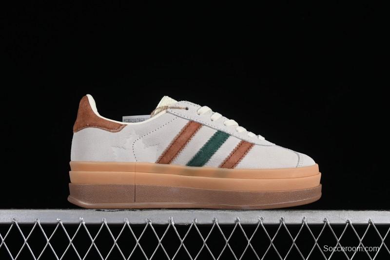 Adidas Originals Gazelle Bold IG3685 Low-Top Sneakers with Thick Sole for Casual Wear Anti-Slip and Durable - IG3685