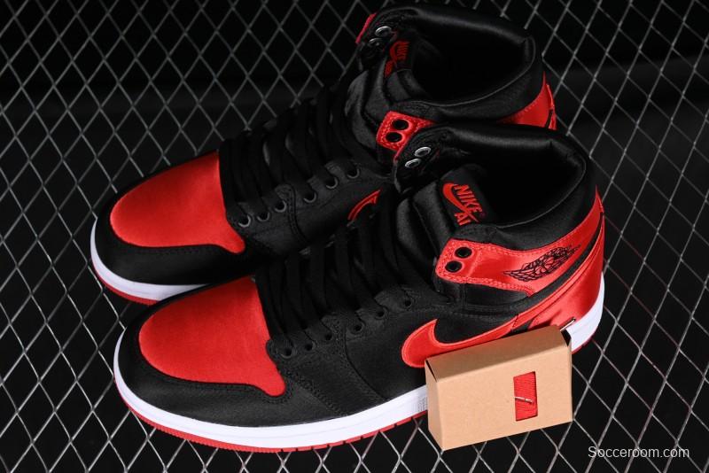 Air Jordan 1 High-Top "Satin Bred" AJ1