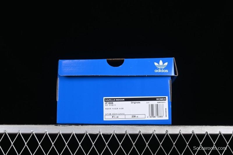 Adidas Originals Gazelle Indoor Retro Casual Anti-Slip Low-Top Sneakers - IF1806