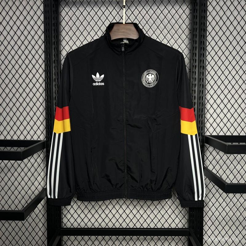 2024 Germany Black Windbreaker