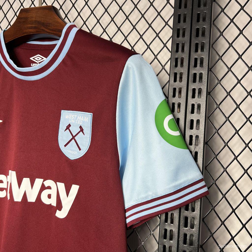 24/25 West Ham United Home Jersey