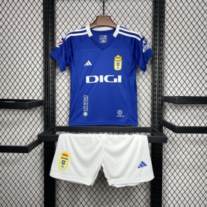 24/25 Kids Real Oviedo Home Jersey