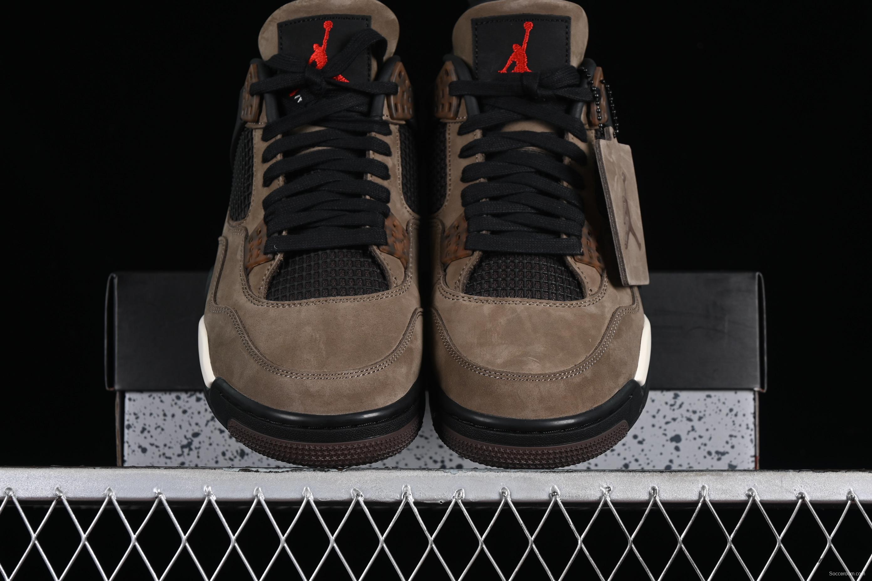 Nike Air Jordan 4 Retro TS Suede Brown - AJ4
