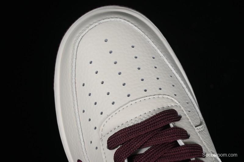 Nike Nocta x Nike Air Force 1 '07 Low Casual Sneakers with 3M Reflective Details and Full-Length Air Cushion - NO0224-022