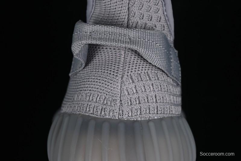 Adidas Yeezy 350 Boost V2 Running Shoes with Space Ash Colorway - IF3219
