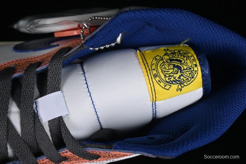 Nike Air Jordan 1 Mid "Flight Vintage" Retro Basketball Shoes with Washed Color Design - FV3619-106