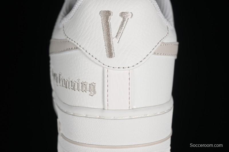 Nike Vlone x Air Force 1 '07 Low Casual Sneakers in Apricot - AA5360-009