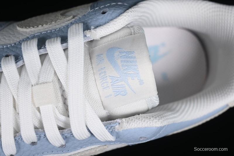 Nike Air Force 1 '07 Low Casual Sneakers with Full-Length Air Cushion - HF0022-400