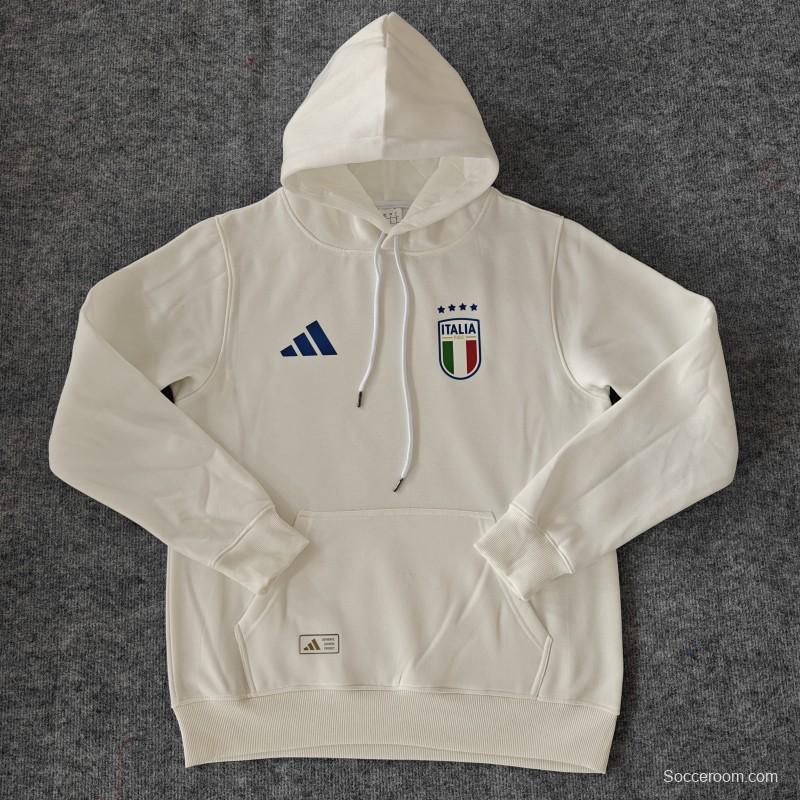 2024 Italy Navy/Red/Black/Beige/Grey Hoodie WIth Black Badge