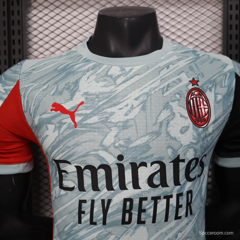 25/26 Player Version AC Milan Away Jersey