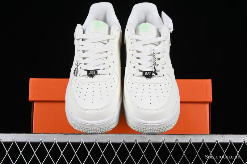 Nike Air Force 1 '07 Low Casual Sneakers with Full-Length Air Cushion - FN8540-100