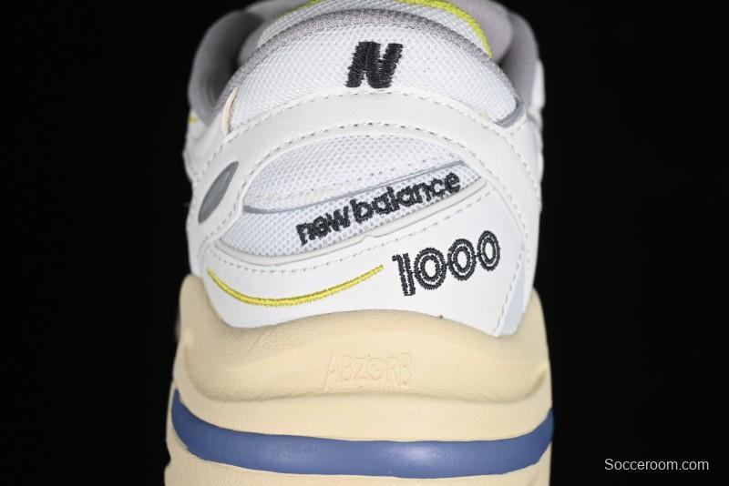 New Balance 1000 Series Retro Dad Style Low-Top Casual Running Shoes - W1000CV