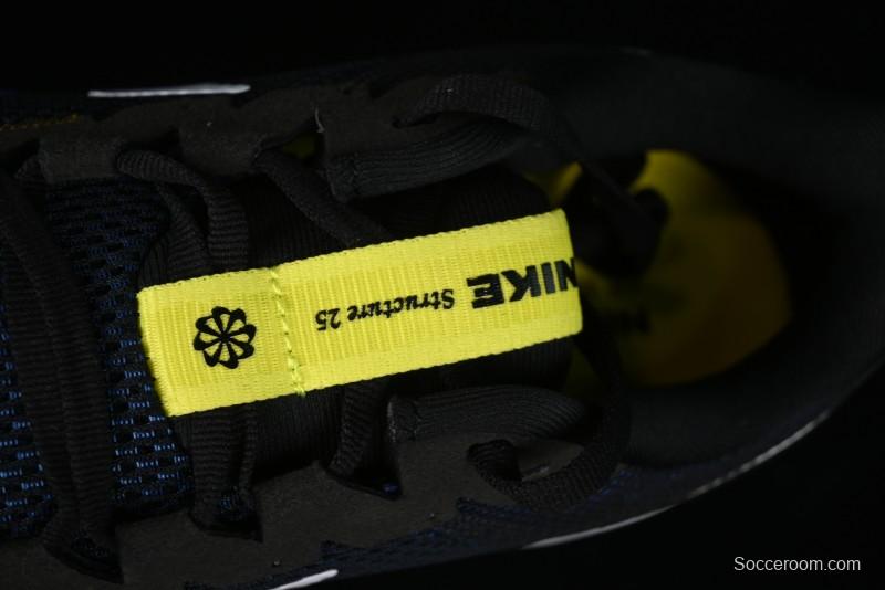 Nike Air Zoom Structure 25 Running Shoes 2024 New Cushioning Anti-Slip Comfort - DJ7883-003