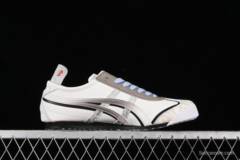 Onitsuka Tiger Mexico 66 Low-Top Leather Sneakers for Casual Running - D507L-0152