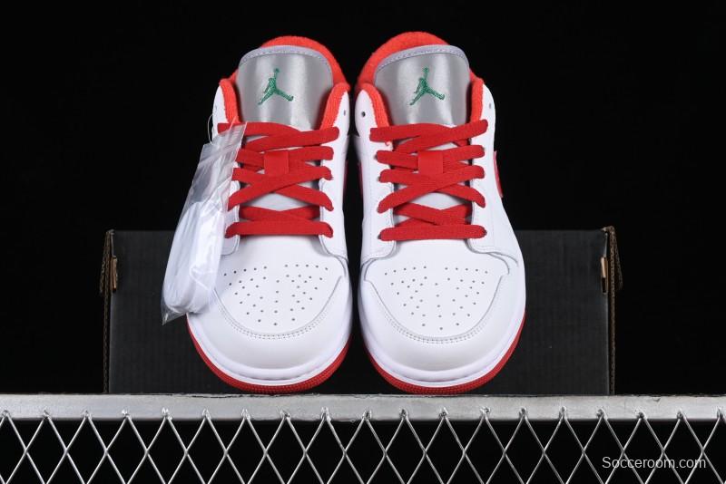 Nike Air Jordan 1 Low AJ1 White Red Casual Sneakers - FQ1935-018