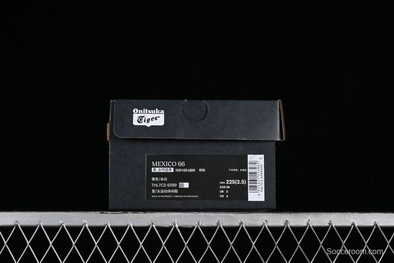 Onitsuka Tiger Mexico 66 Low-Top Leather Sneakers for Casual Running - THL7C2-9399