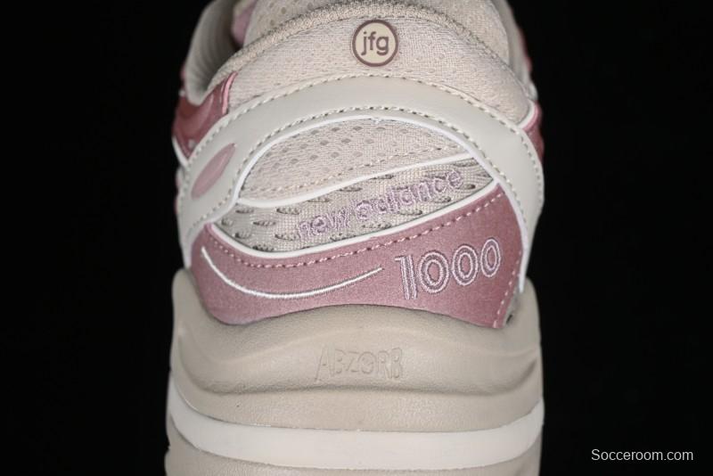 New Balance 1000 Series Retro Dad Style Low-Top Casual Running Shoes - M1000JG1