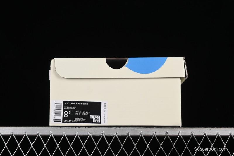 Nike SB Dunk Low White Pearl Anniversary High-End Custom Low-Top Casual Skate Shoes - XB3802-346