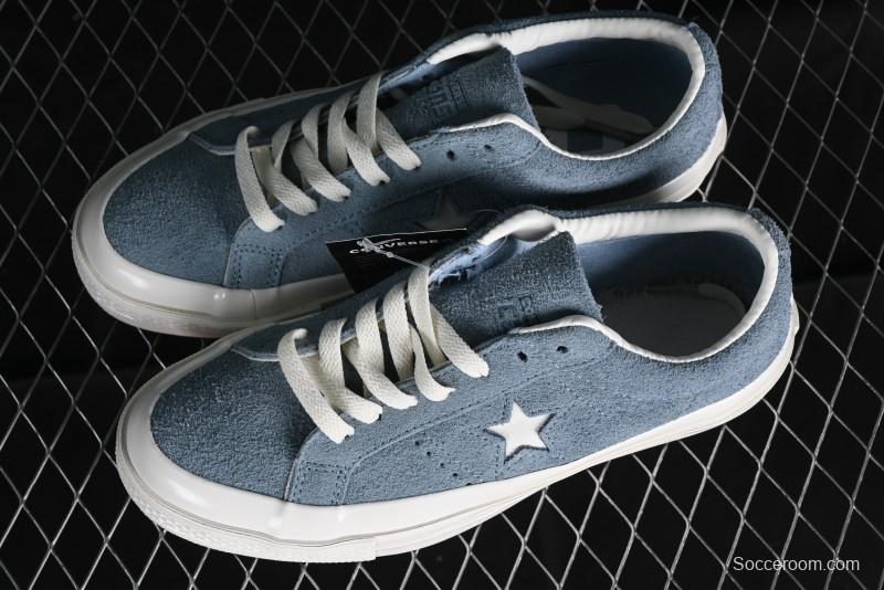 Converse One Star Pro Retro Skate Shoes in Grey Blue - A06889C