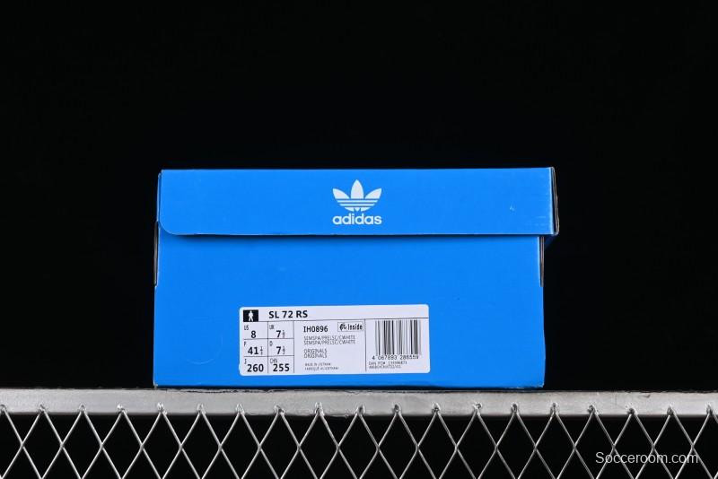 Adidas Originals SL 72 RS Retro Running Shoes with Nylon Upper and Suede Accents - IH0896