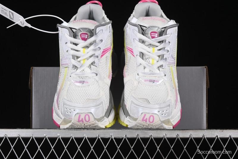 Balenciaga Runner Kith Four Color Retro Casual Sneakers - W3RMU9517