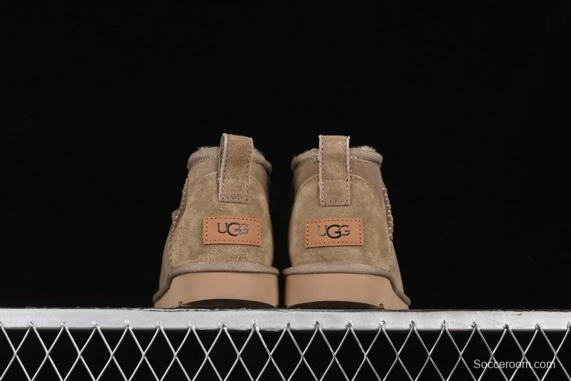UGG Classic Ultra Mini Short Boots with Genuine Australian Sheepskin and TREADLITE Outsole - 1116109