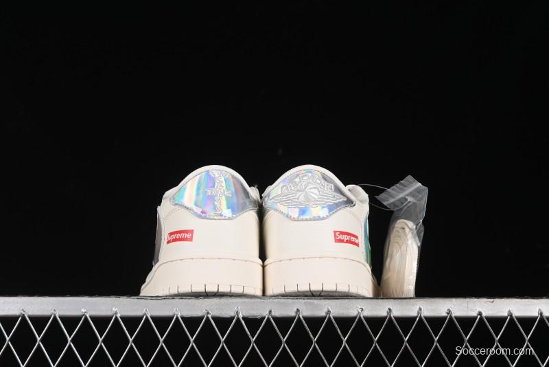 Nike Travis Scott x Fragment Design x Air Jordan 1 Low OG SP AJ1 Supreme Collaboration - CF3688-015