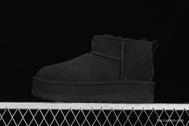 UGG Classic Ultra Mini Platform 3CM Wool Blend Mini Short Boots - 1135092