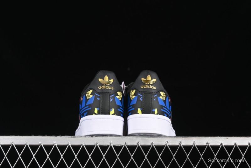 Adidas Superstar H00182 Casual Sneakers with Shell Toe Design - H00182