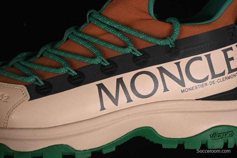 Moncler Trailgrip GTX Hiking Shoes with Cordura Nylon Gore-Tex Waterproof and Vibram Outsole - M00240M3457