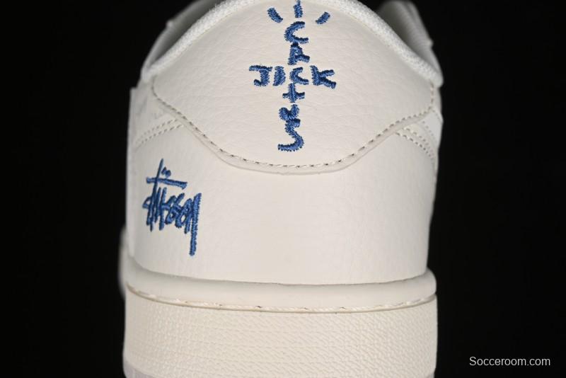 Nike Travis Scott x Fragment Design x Air Jordan 1 Low OG SP AJ1 Retro Sneakers - LJ5188-013