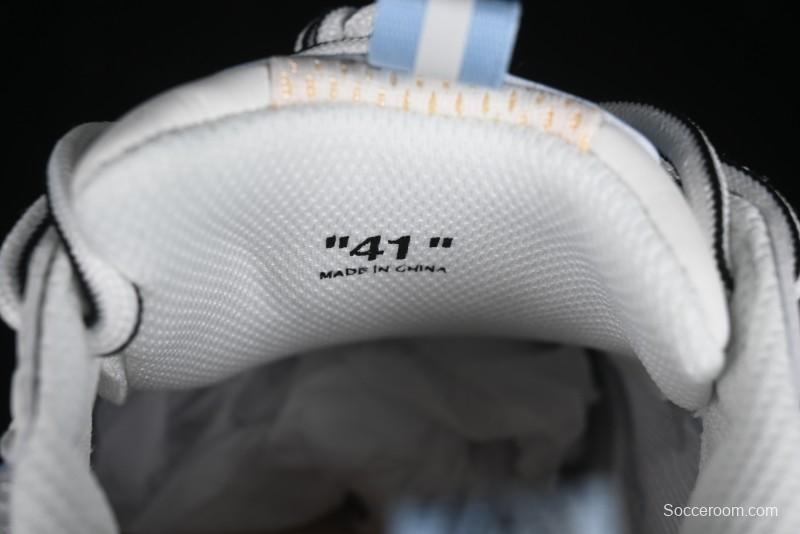 Off-White Be Right Back Low-Top Lifestyle Sneakers in White Blue - X.E5