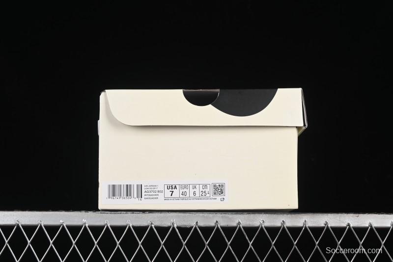 Nike Travis Scott x Fragment Design x Air Jordan 1 Low OG SP AJ1 Culture Casual Sneakers - AG3702-802