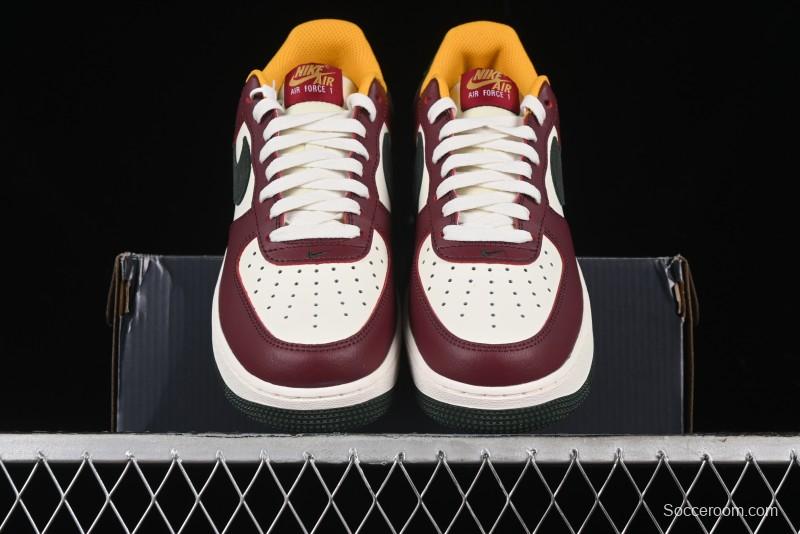 Nike Air Force 1 '07 Low Casual Sneakers with Full-Length Air Cushion - HQ3612-113