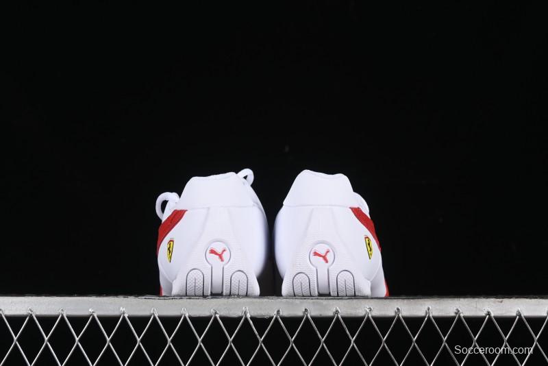 Puma Sparco Future Round Toe Lace-Up Leather Fabric Low-Top Lifestyle Casual Shoes - 308585-02