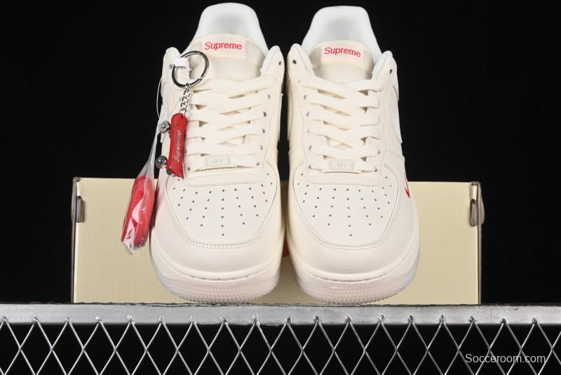 Nike Air Force 1 '07 Low Supreme White Crystal Casual Sneakers - BB7577-214