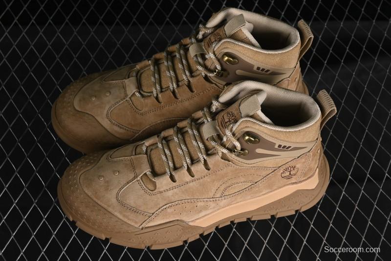 Timberland Outdoor Mid-Top Casual Yellow Boots with Anti-Odor Insole - TBA8368T997