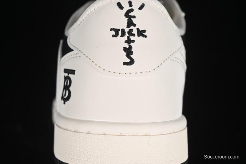 Nike Travis Scott x Fragment Design x Air Jordan 1 Low OG SP AJ1 Burberry Collaboration - BB6588-316