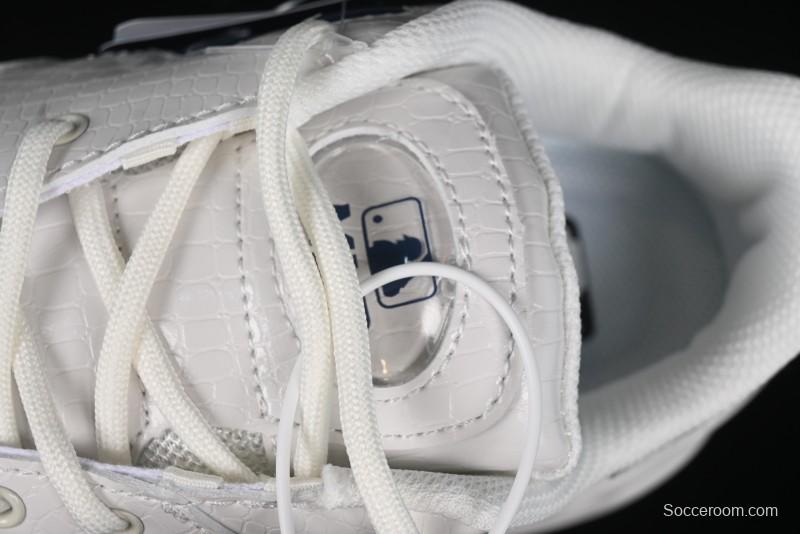 New York Yankees MLB Bigball Chunky Window Croco Thick Sole Casual Running Shoes - 3ASHBLA4N07WHS