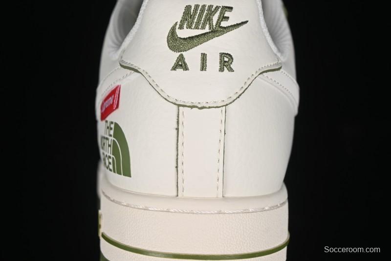 Nike Air Force 1 '07 Low Supreme The North Face Collaboration - Off White Mint Green - XZ1996-527