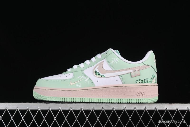 Nike Air Force 1 '07 Low Casual Sneakers 'Jianlou House' - DB3301-099