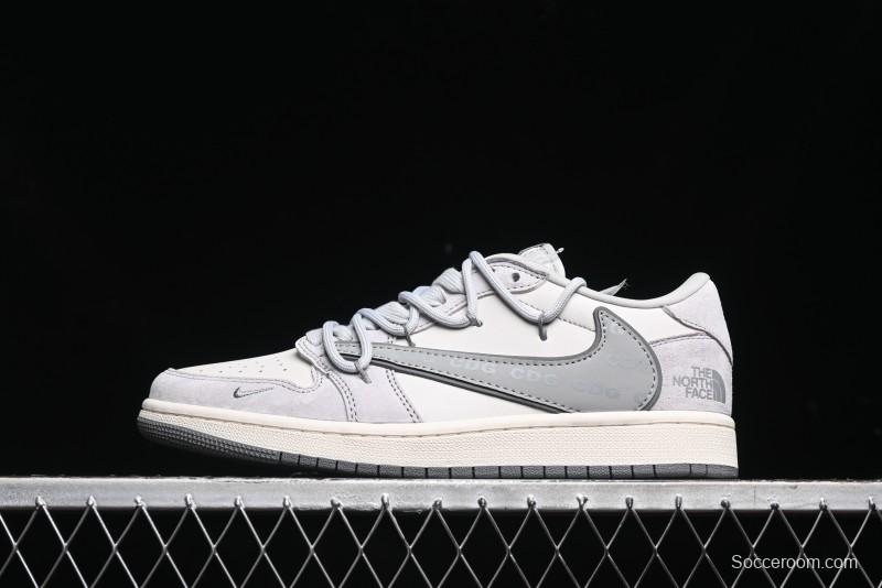 Nike Travis Scott x Fragment Design x Air Jordan 1 Low OG SP AJ1 - SJ0086-142