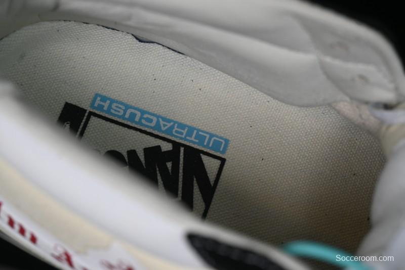 Palm Angels x Vans Sk8-Mid Collaboration Mid-Top Skate Shoes with Distressed Sole - VN000CRPGRN