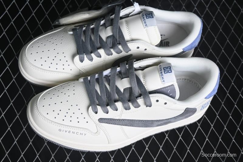 Nike Travis Scott x Fragment Design x Air Jordan 1 Low OG SP AJ1 LX1988-111