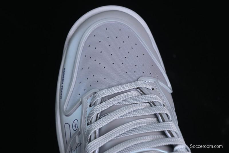 Nike Rtfkt Studios x Dunk Genesis Low OG Ghost Metaverse Series Casual Skate Shoes - HF0438-001