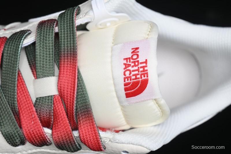 Nike Air Force 1 '07 Low The North Face Collaboration - Beige Red Green Color Block Low-Top Casual Sneakers - XZ6188-011