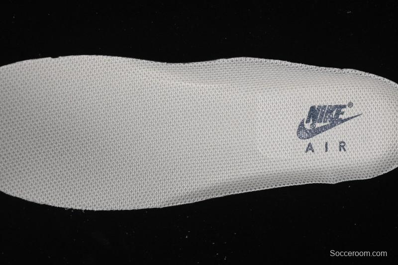 Nike Air Force 1 '07 Low Supreme Casual Sneakers in White-Blue Shadow - KK1988-009