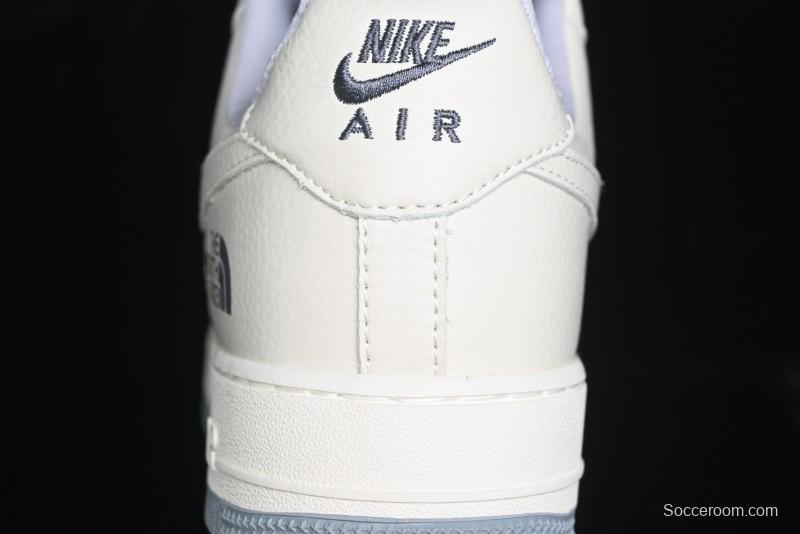 Nike Air Force 1 '07 Low The North Face Collaboration - Beige Grey Sole Low-Top Casual Sneakers - DF0188-014