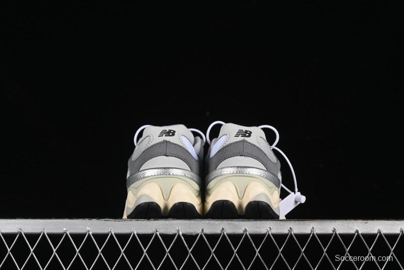 New Balance 9060 Series Hook and Loop Kids Sneakers - PV9060GRY